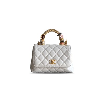 CHANEL FLAP HANDBAG AS2215 (19*13*8.9cm) CHANEL FLAP HANDBAG AS2215 (19*13*8.9cm)